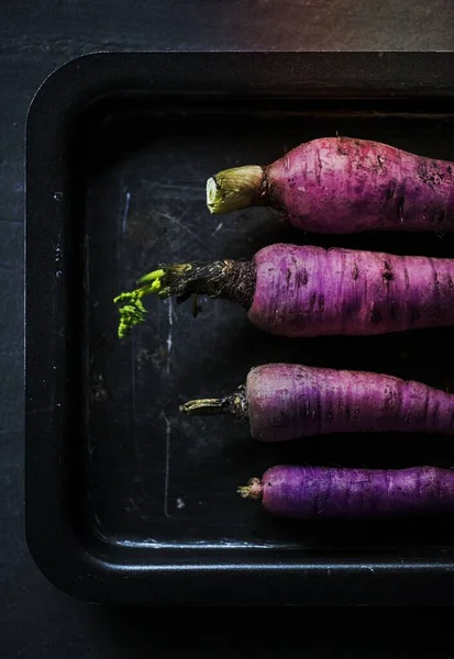 Image Purple Carrots — Stock Photo, Image