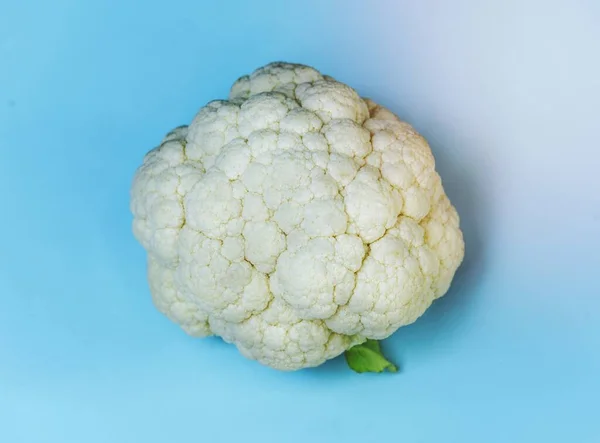 Aerial Single Cauliflower Background — Stock Photo, Image
