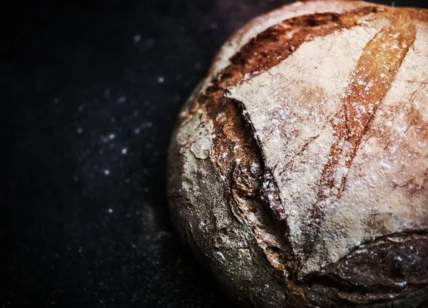 Brot Laib Lebensmittel Fotografie Rezeptidee — Stockfoto