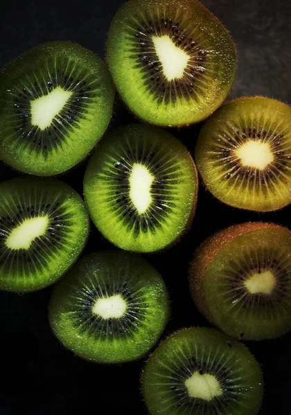 Closeup Kiwi Fruit Fresh Produce — Stock Photo, Image