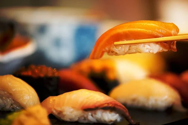 Sushi Japanese Food Healthy Eating — Stock Photo, Image
