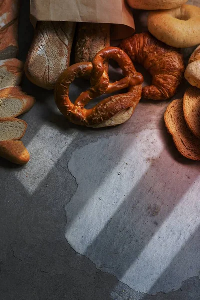 Μυστική Σπιτική Ιδέα Συνταγή Ψωμιού — Φωτογραφία Αρχείου