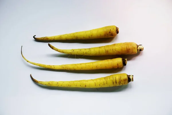 stock image Variety of fresh edible carrots