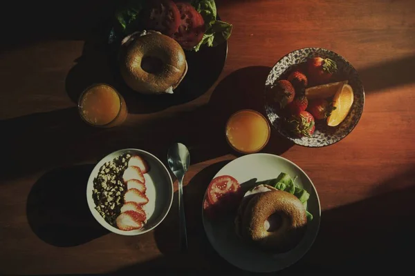 朝食は健康によい — ストック写真