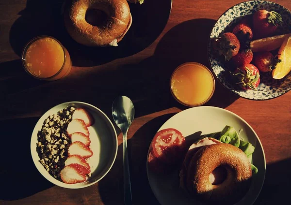 Πρωινό Κάνει Καλό Στην Υγεία — Φωτογραφία Αρχείου