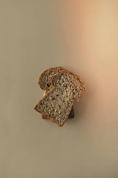 全粒小麦ベーカリーパン食事 — ストック写真