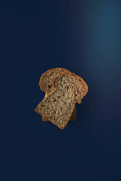 全麦面包及面包饭 — 图库照片