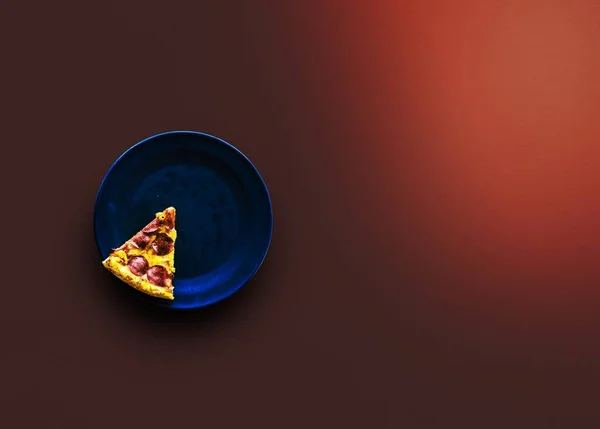 Talyan Mutfağı Pizza Yiyelim — Stok fotoğraf