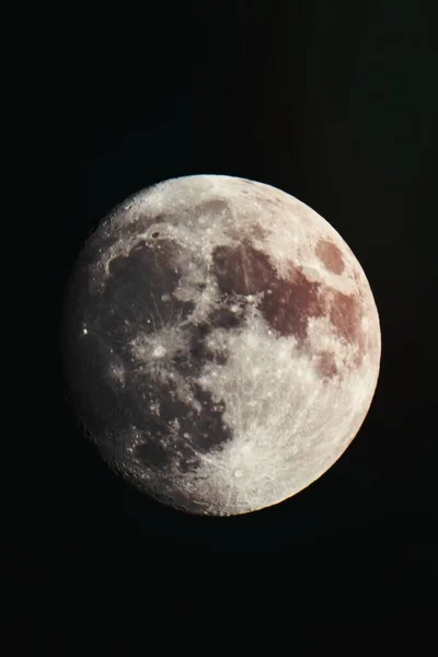 Крупним Планом Місяць — стокове фото
