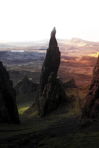 스코틀랜드의 스카이 로테르 반도에 — 스톡 사진