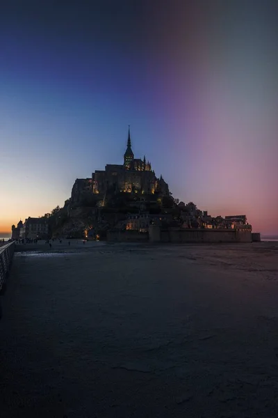 Mont Saint Michel Der Normandie Frankreich — Stockfoto