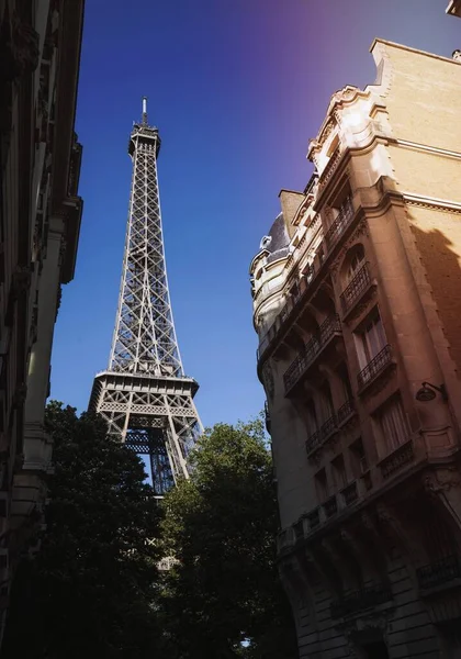 Torre Eiffel Champ Mars Paris França — Fotografia de Stock