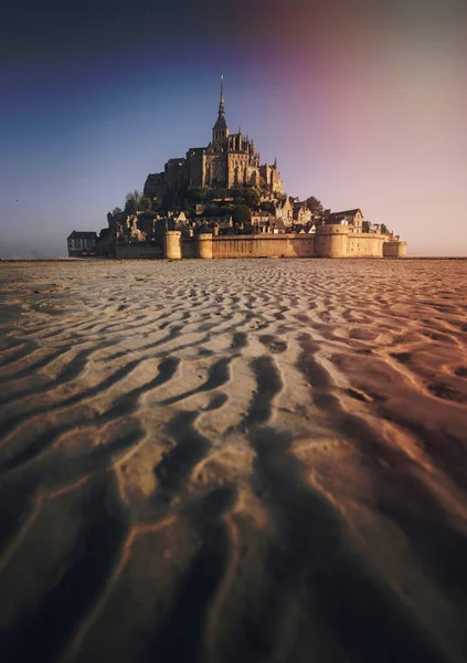 Mont Saint Michel Der Normandie Frankreich — Stockfoto