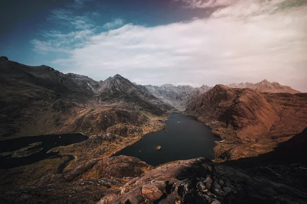 Die Cuillin Auf Der Insel Skye Schottland — Stockfoto