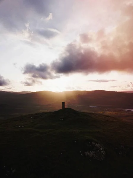 Sunset Skye Cuillin Scotland — Stock Photo, Image