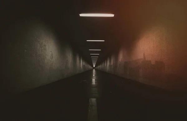 Вид Підземку Тоні Сепії — стокове фото
