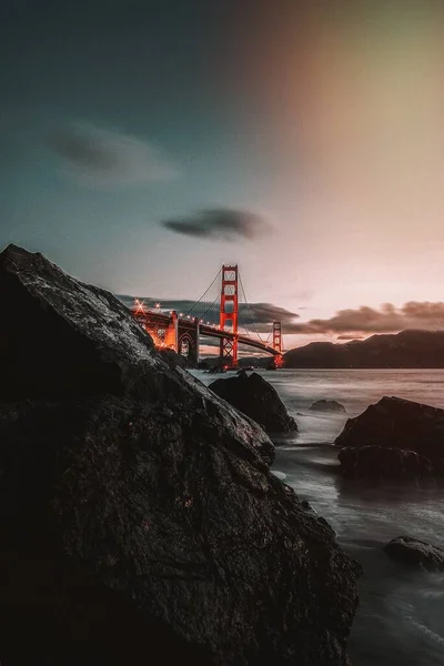 Golden Gate Köprüsü Birleşik Devletler — Stok fotoğraf