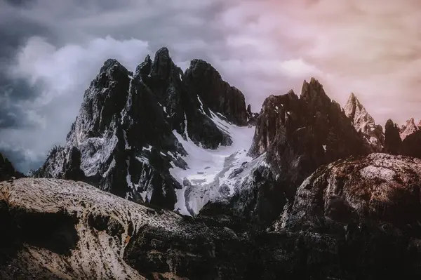 stock image Scenic dolomites in Belluno, Italy