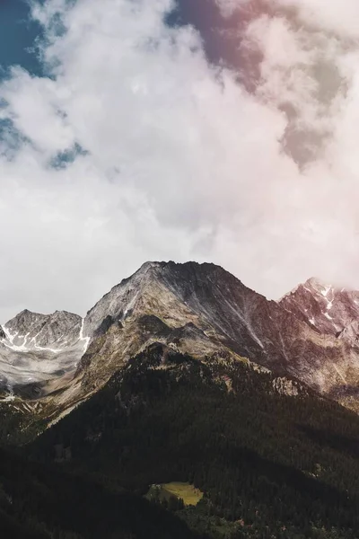 Небо Горная Вершина — стоковое фото