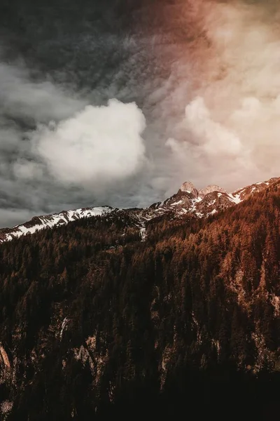 View Mountain Sky — Fotografia de Stock