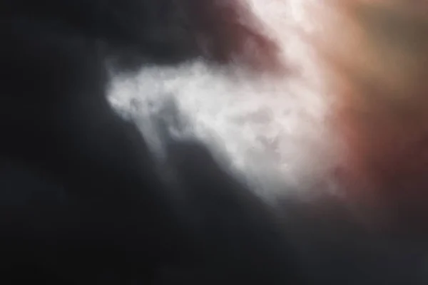 Вид Темне Хмарне Штормове Небо — стокове фото