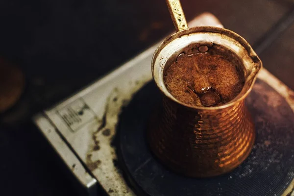 Ein Bild Des Türkischen Kaffees — Stockfoto