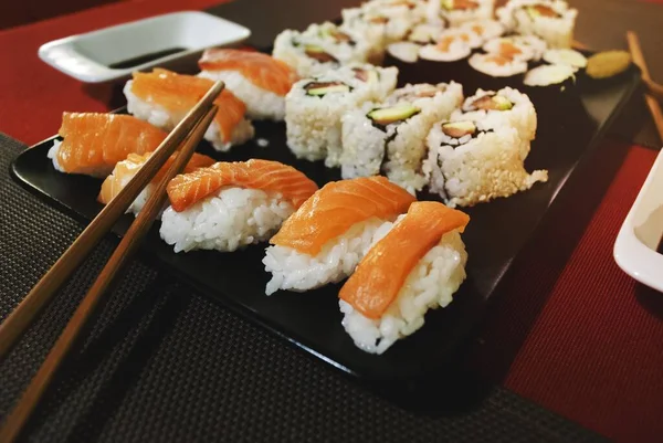 Image Homemade Sushi — Stock Photo, Image