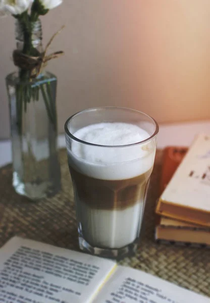 Ein Bild Von Caffe Latte — Stockfoto
