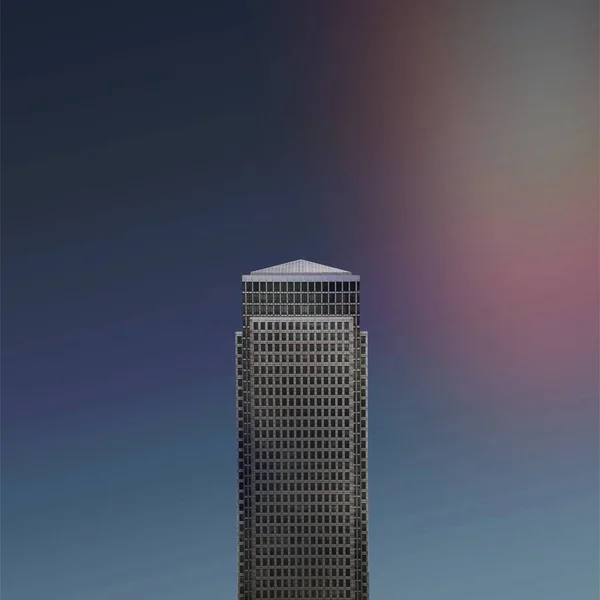 Modern Building Canary Wharf London — Stock Photo, Image