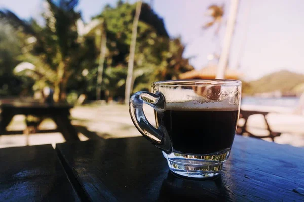 Espresso Plaży Tajlandii — Zdjęcie stockowe