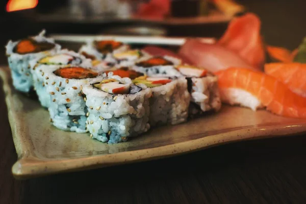 Sushi Rolls Nigiri — Stock Photo, Image