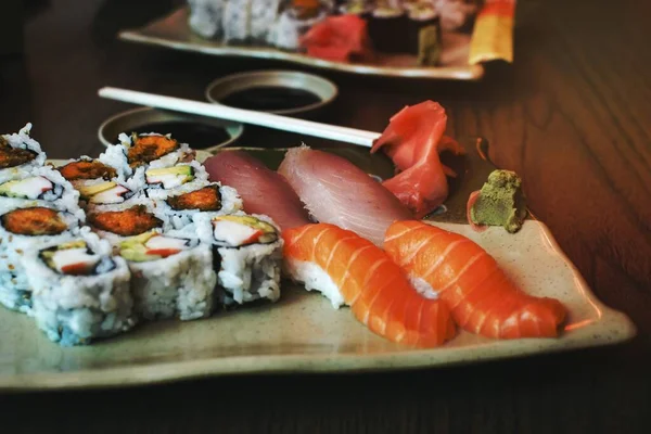 Sushi Rolls Nigiri — Stock Photo, Image
