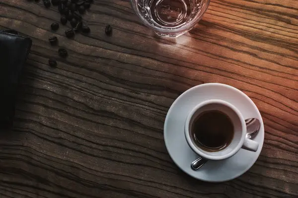 Una Taza Espresso — Foto de Stock