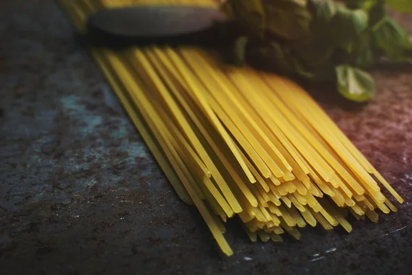 Linguine Pasta Food Photography — Stock Photo, Image