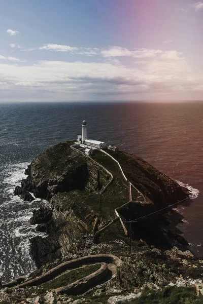 South Stack Lighthouse Holyhead — стокове фото