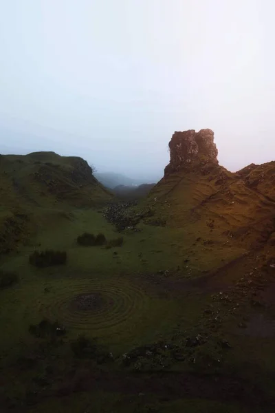 霧の妖精グレンの眺め スコットランド — ストック写真
