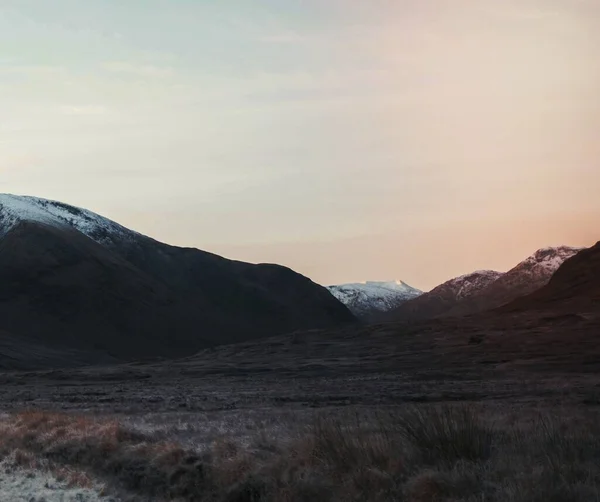 Berg Bei Glen Coe Schottland — Stockfoto