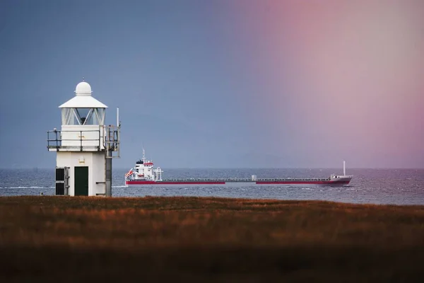 View Vaternish Lighthouse Isle Skye Scotland — Stock Photo, Image