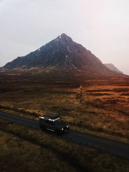 Bergpas Bij Glen Coe Schotland — Stockfoto