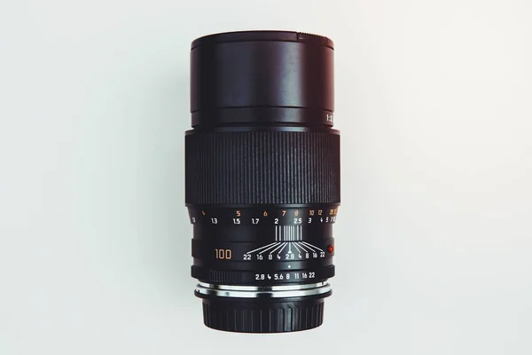 Kamerayı Kapat Bir Lens — Stok fotoğraf