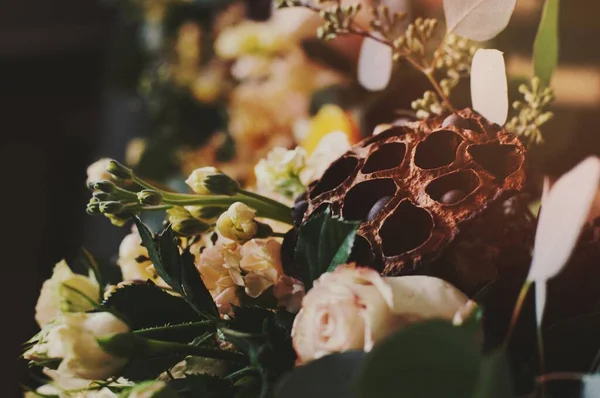 Çiçek Aranjmanını Kapat — Stok fotoğraf