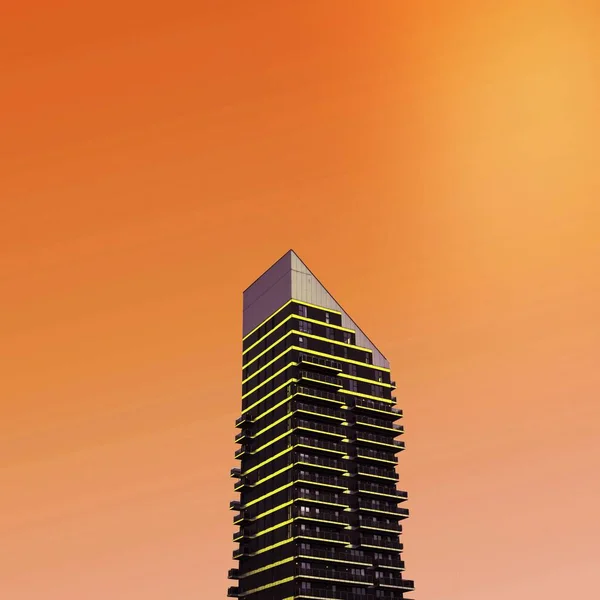 Modernes Gebäude Der Canary Wharf London — Stockfoto