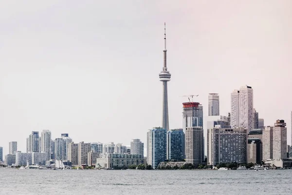 Vista Toronto Skyline Canadá — Fotografia de Stock