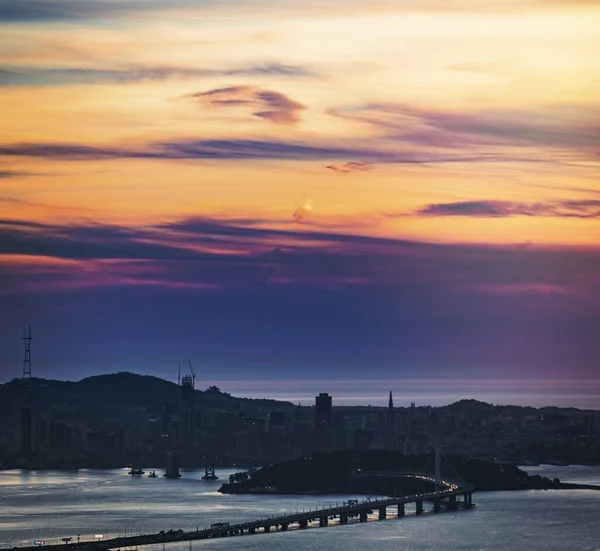 stock image View of San Francisco by the ocean