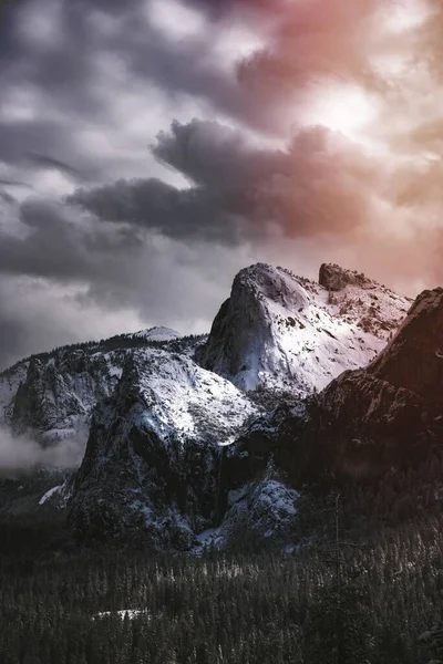 Winter Yosemite National Park United States — Stock Photo, Image