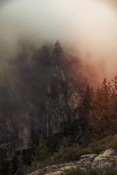 Vue Sur Les Montagnes Vallée Yosemite États Unis — Photo