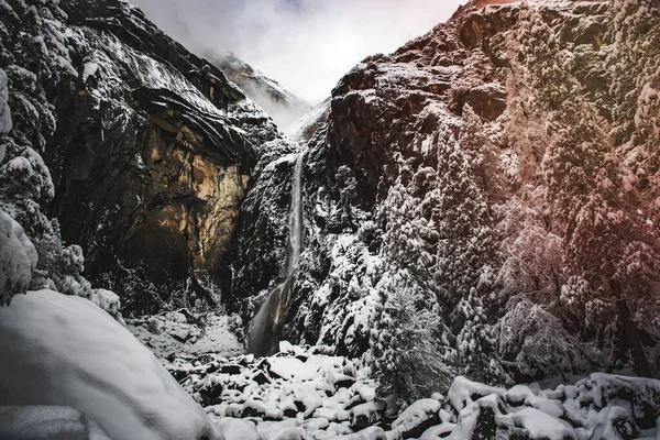Vinter Yosemite National Park Usa — Stockfoto