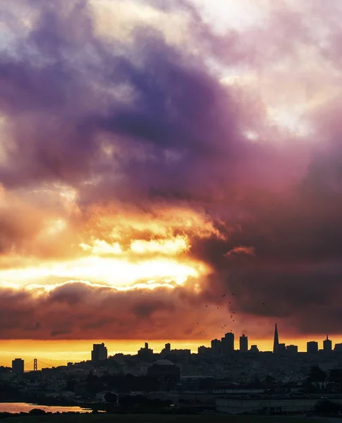 Blick Auf San Francisco Vereinigte Staaten — Stockfoto