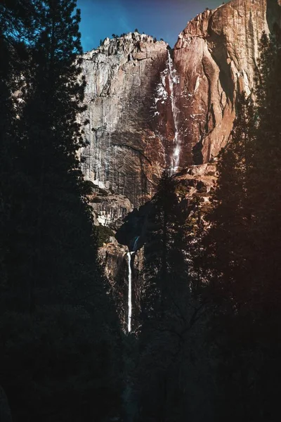 Yosemite Falls Στο Εθνικό Πάρκο Yosemite Ηπα — Φωτογραφία Αρχείου