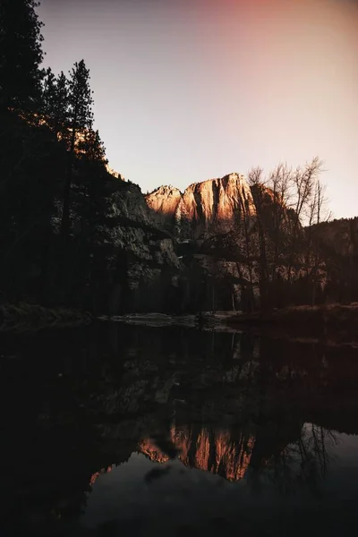 Pohled Yosemite Valley Spojené Státy — Stock fotografie